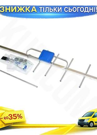 Ku tv-антенна эфирная dvb-t/t2 universal fit фаворит наружная с усилителем 470-862 мгц для цифрового т uni2l_k