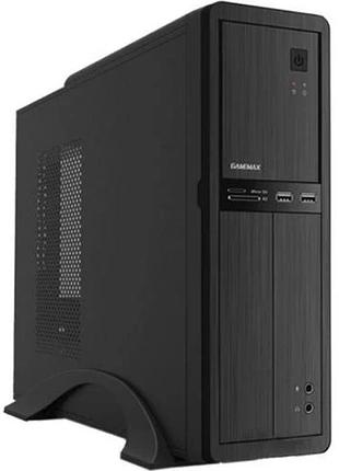 Ku корпус gamemax черный universal fit micro atx mini itx для компьютера с блоком питания 300 вт систе uni2l_k 3
