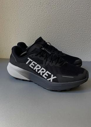 Оригінальні чоловічі кросівки adidas terrex agravic 3 47 розмір 31 см чорного кольору
