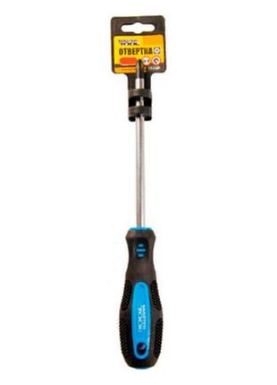 Ku отвертка крестовая mastertool universal fit ph2 100 мм для монтажа и демонтажа винтов викрутка с ма uni2l_k 3