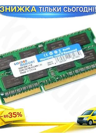 Ku память so-dimm ddr3 universal fit 8gb 1600mhz golden memory для ноутбука оперативная память для гей uni2l_k