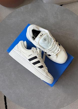 Кросівки adidas campus x bad bunny white