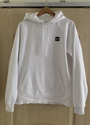 Худі under armour coldgear, жіноче/унісекс, білого кольору, розмір m/l