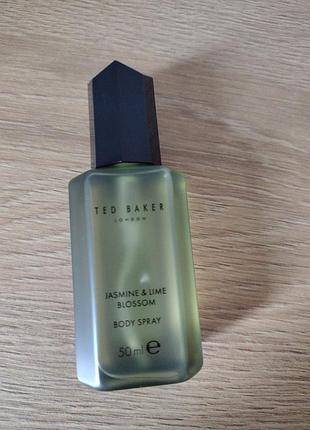 Спрей для тела ted baker jasmine &amp;lime blossom 50ml