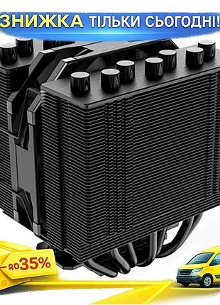 Ku кулер для процесора universal fit id-cooling 120 мм алюміній мідь для intel amd активне охолодження uni2l_k