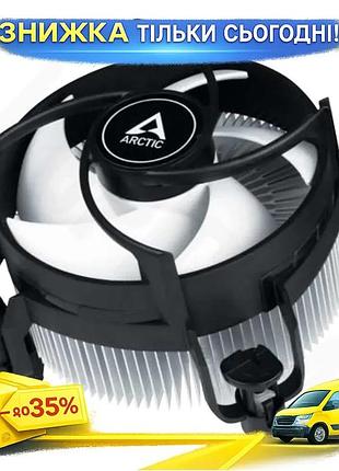 Ku кулер для процесора universal fit arctic alpine 17 алюміній 92 мм для intel lga1700 активне охолодж uni2l_k