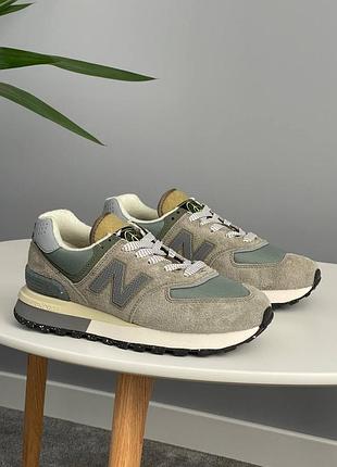 Чоловічі кросівки new balance 574 legacy x stone island