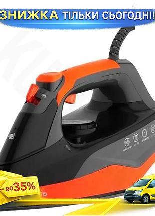 Ku утюг ardesto 2200w universal fit керамическая паровая с резервуаром 340 мл для эффективного глажени uni2l_k