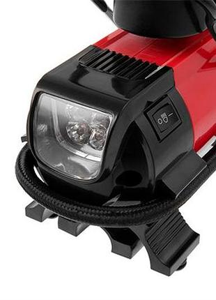 Ku миникомпрессор автомобильный intertool universal fit 12в 7 бар для накачивания колес и надувных изд uni2l_k 10