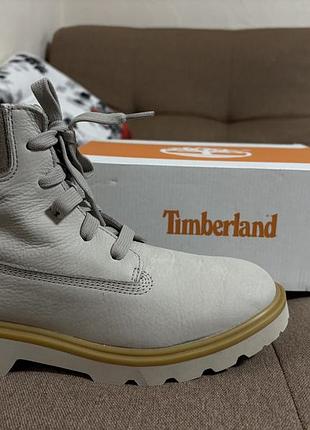 Нові шкіряні ботинки timberland