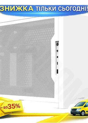 Ku корпус almordor sharky universal fit 170i itx white mini tower sff для mini itx з вертикальним вста uni2l_k