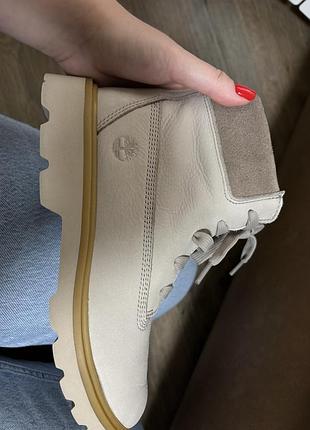 Нові шкіряні ботинки timberland 8