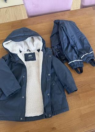 Костюм осінь -зима zara 110