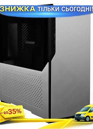 Ku корпус almordor silverlining universal fit 160g itx mini tower sff алюмінієвий з загартованим склом uni2l_k