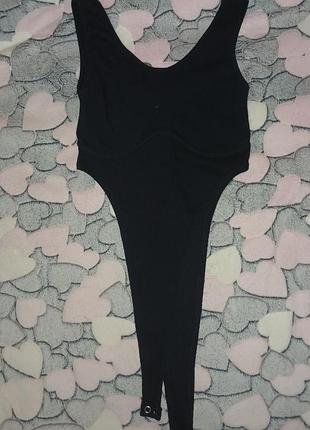 Женский боди в рубчик forstime l/xl