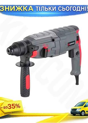 Ku перфоратор intertool 1000 universal fit вт ударный для бетона и кирпича с системой sds-plus и ревер uni2l_k