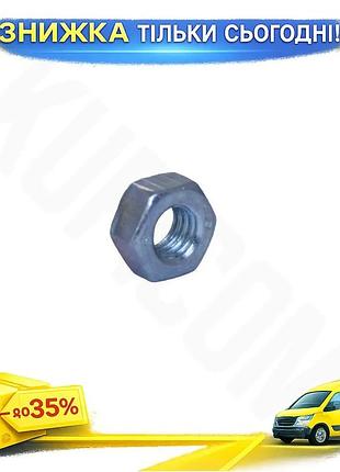 Ku гайка шестигранна apro universal fit м6 din 934 200 шт кріплення для з'єднання деталей з різьблення uni2l_k