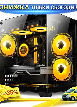 Ku корпус gtl gaming universal fit infinity black midi tower для пк micro atx mini itx з argb підсвічу uni2l_k