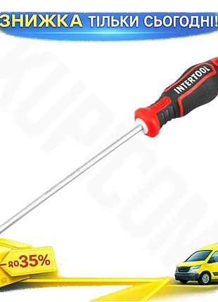 Ku отвертка intertool ph1 universal fit 150 мм storm для мастеров и домашнего использования викрутка с uni2l_k