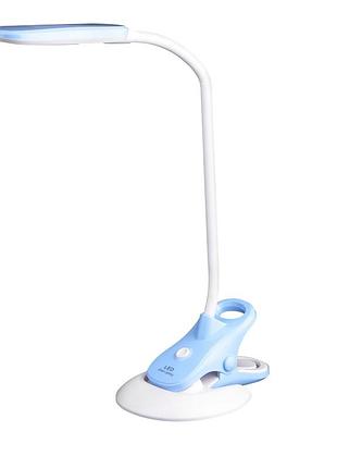 Настольная лампа на гибкой ножке на прищепке sl-58 5w bl brille 32-010