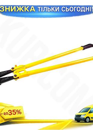 Ku ножницы арматурные mastertool universal fit 900 x 12 мм для резки арматуры стальные закаленные ножн uni2l_k