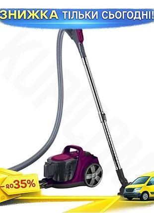Ku пылесос безмешковый castle universal fit 900вт циклонный с регулятором мощности для сухой уборки с uni2l_k
