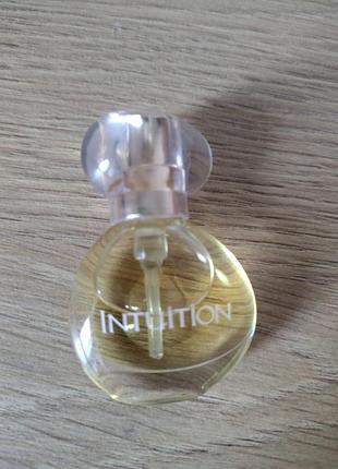 Миниатюра intuition estée lauder винтаж 5мл