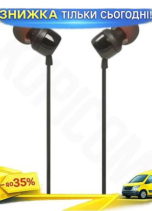 Ku наушники jbl tune universal fit 110 eco черные проволоки вакуумные с микрофоном 3,5 мм для повседне uni2l_k