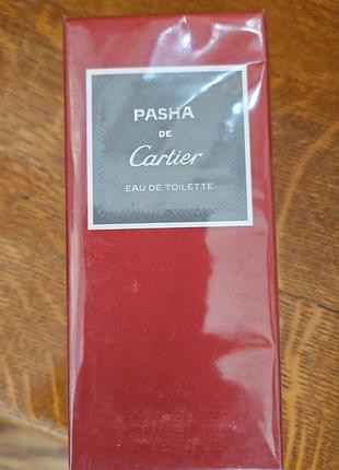 Pasha cartier cartier 100 ml оригинал мужской парфум