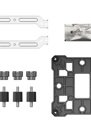 Ku кулер для процессора universal fit id-cooling black 120мм активное охлаждение для intel amd бесшумн uni2l_k 5