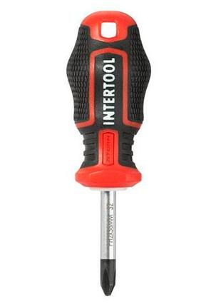 Ku отвертка intertool ph2 universal fit 38 мм storm для мастеров и домашнего использования викрутка с uni2l_k 4