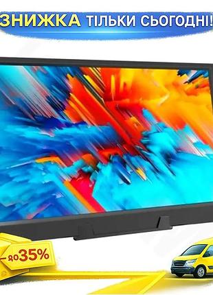Ku монітор 11.6" mucai universal fit чорний ips 1366x768 портативний екран для роботи та навчання з ty uni2l_k