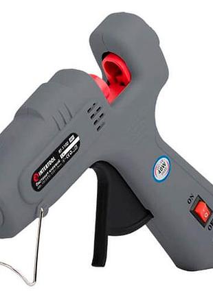 Ku клеевой пистолет intertool universal fit 40 вт 11,2 мм термопистолет для хобби и ремонта для рукоде uni2l_k 5