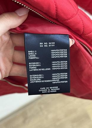 Куртка tommy hilfiger червона 7