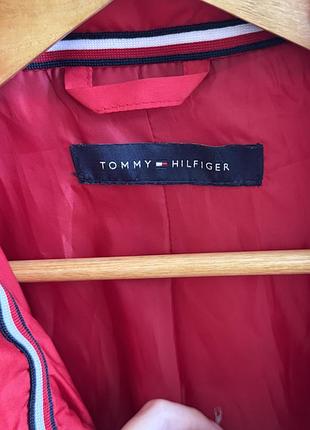 Куртка tommy hilfiger червона 6