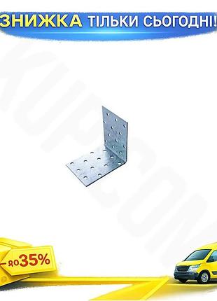 Ku уголок равносторонний apro universal fit 80 x 80 x 60 мм 5 шт крепеж для мебели и строительства уго uni2l_k
