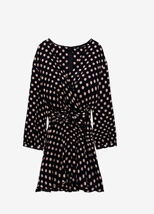 Плаття комбінезон zara в горошок
