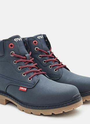 Детские демисезонные ботинки для мальчика levi's kids new forrest