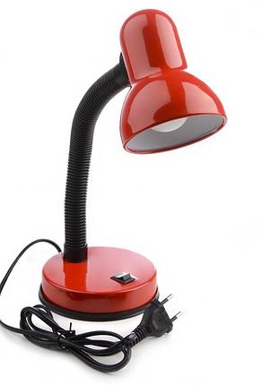 Настольная лампа на гибкой ножке для школьника mtl-25 red