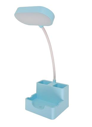 Настільна лампа led з usb 5w blue (sl-125)