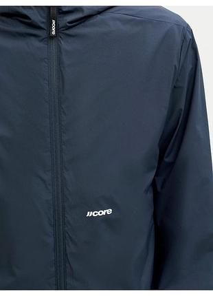 Мужская чёрная прямая куртка jack & jones xs 3