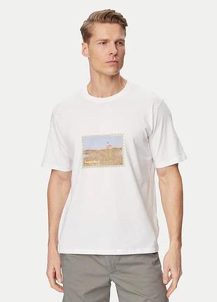 Чоловіча bright white футболка jack & jones