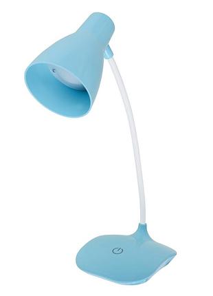 Настільна лампа led з usb 5w blue (sl-126)