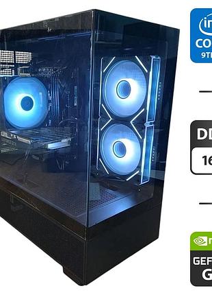 Игровой пк 1stplayer mi-5 tower / intel core i5-9400 (6 ядер по 2.9 - 4.1 ghz) / 16 gb ddr4 / 256 gb ssd m.2 + 500 gb ssd / nvidia