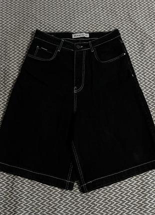 Шорти чоловічі black island baggy чорні, розмір 31
