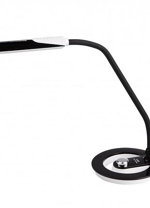 Настольная лампа на гибкой ножке sl-62 6w bk brille 32-013