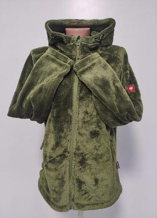 Брендова кофта мягушка з капюшоном m/l ог 108-116