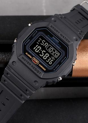 Skmei 1628 all black 4
