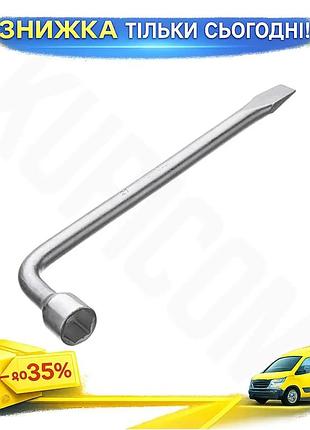 Ku ключ баллонный l-образный universal fit intertool 21 мм 350 мм для автомобиля гайковерт монтажный и uni2l_k