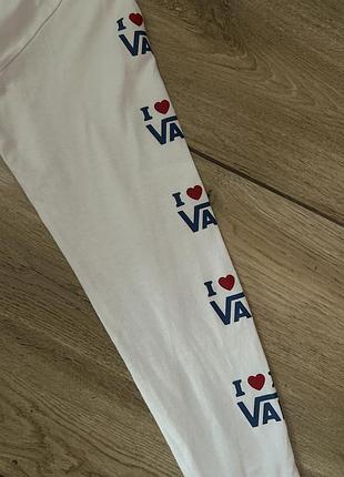 Лонгслів vans "i ❤️ vans" (розмір s) 3
